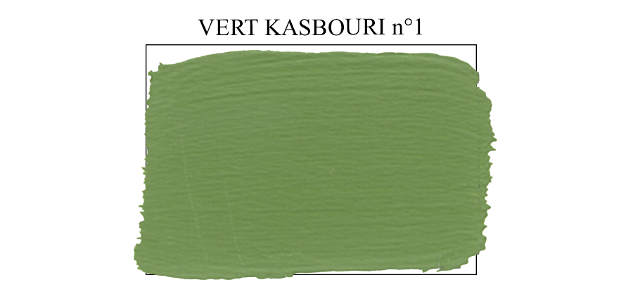 Peinture mate "Vert Kasbouri" n°1