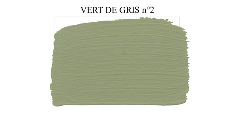 Peinture mate "Vert de Gris" n°2