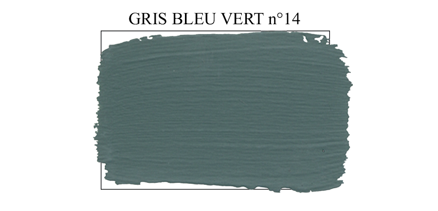 Peinture mate "Gris Bleu Vert" n°14