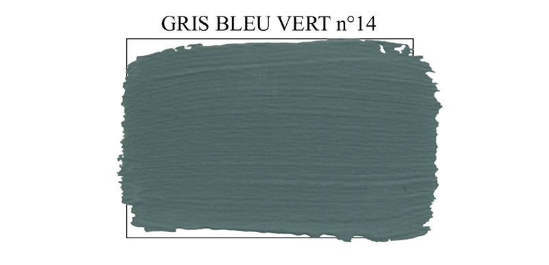 Peinture mate "Gris Bleu Vert" n°14