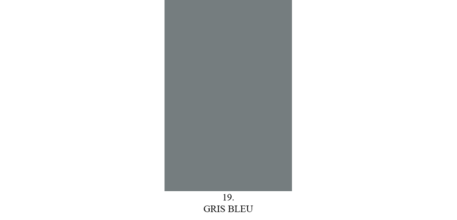 Gris Bleu n° 19