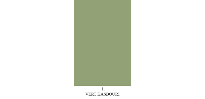 Vert Kasbouri n° 1