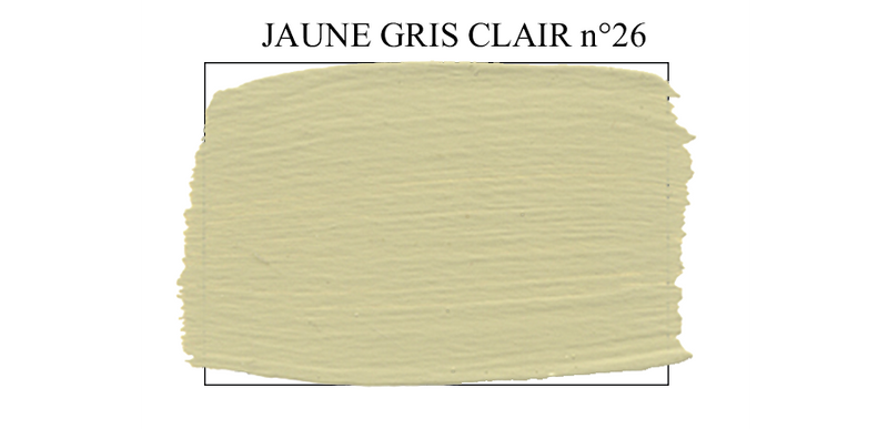 Peinture mate "Jaune Gris Clair" n°26