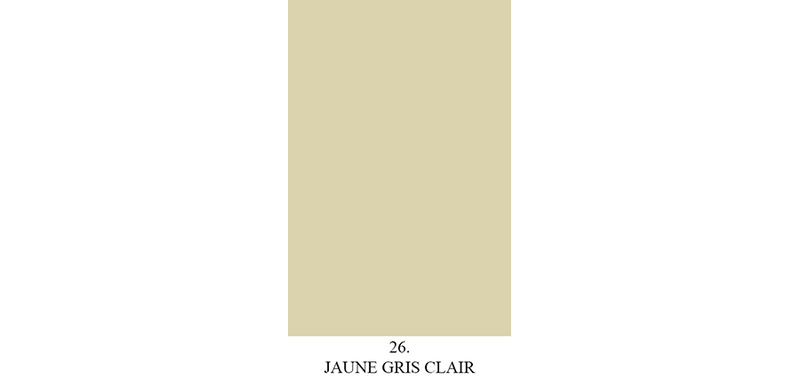 Jaune Gris Clair n° 26