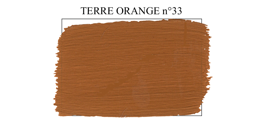 Peinture mate "Terre Orange" n°33