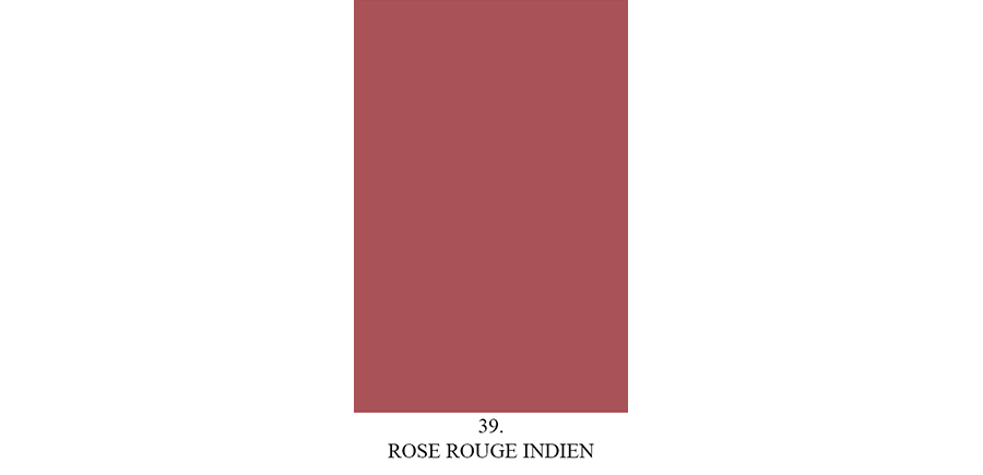 Rose Rouge Indien n° 39