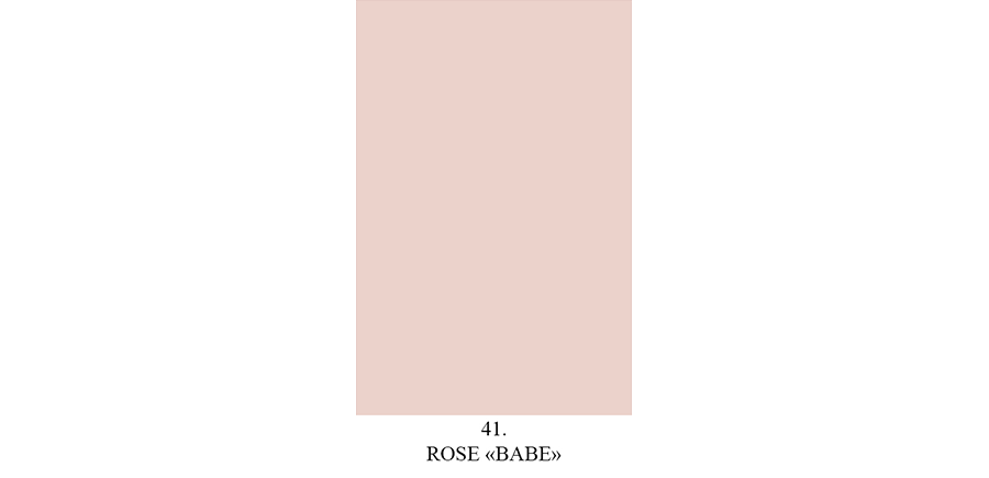 Rose Babe n° 41