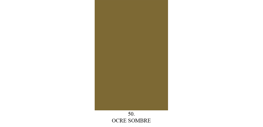 Ocre Sombre n° 50