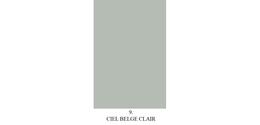 Ciel Belge Clair n° 9