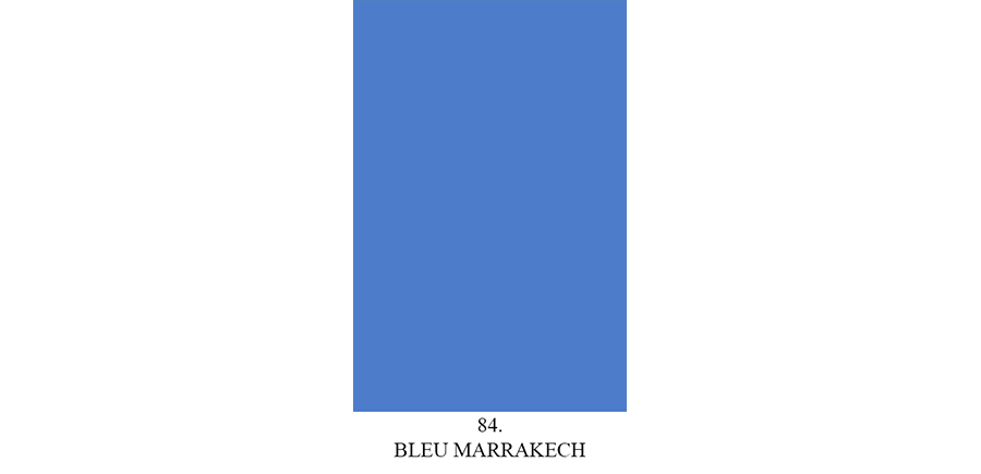 Bleu Marrakech